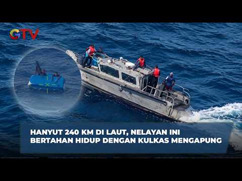 HANYUT 240 KM DI LAUT! Nelayan Ini Bertahan Hidup dengan Kulkas Mengapung