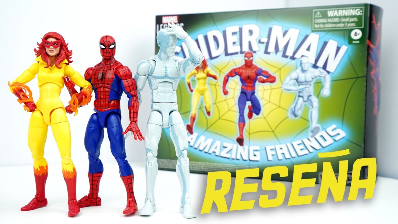EL HOMBRE ARAÑA Y SUS AMIGOS! QUE NOSTALGIA - MARVEL LEGENDS 3-PACK UNBOXING EN ESPAÑOL