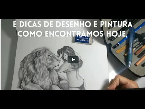 COMO APRENDER A DESENHAR - CURSO DE DESENHO ARTÍSTICO REALISTA COM LEIDA NOGUEIRA