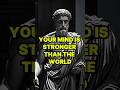 The Secret to Surviving in a Chaotic World #stoicism #motivation #shorts