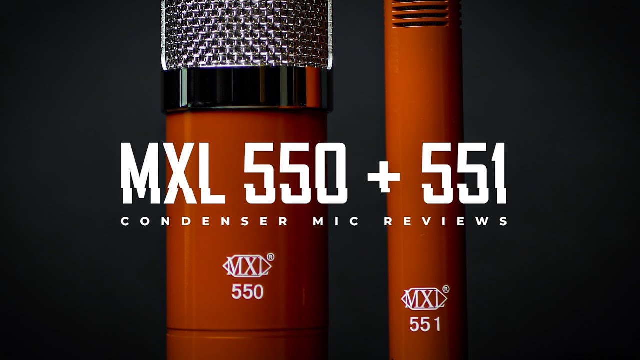MXL 550 551 コンデンサーマイクセット Amazon.com: MXL 550/551R Microphone Ensemble with 550 Large