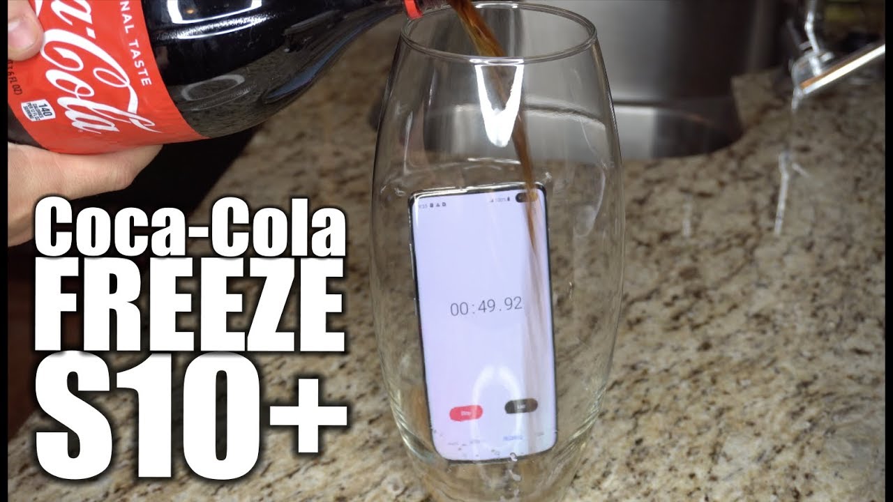 Quem se sai melhor na Coca-Cola congelada? Galaxy S7 ou iPhone 6s Plus? -  video Dailymotion