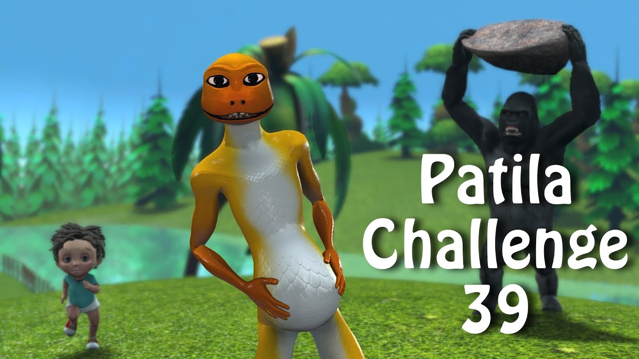 Patila Challenge 39: GORILLA'S TRAP! 🦍 Patila & Booba Epic Jungle Escape | Funny 3D Animation