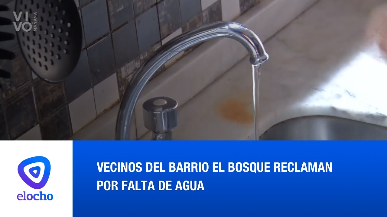 VECINOS RECLAMAN POR FALTA DE AGUA - YouTube