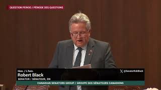 Senator Rob Black - Question To Gold On 2024 Federal Budget And Canadian Agriculture - May 8, 2024