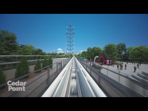Top Thrill 2 coaster animation video at Cedar Point: What to expect ...