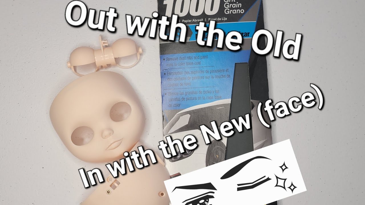 Sculpting & Sanding my first Blythe!