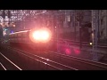 爆走 JR垂水駅を通過する客車列車 爆走 JR垂水駅を通過する客車列車