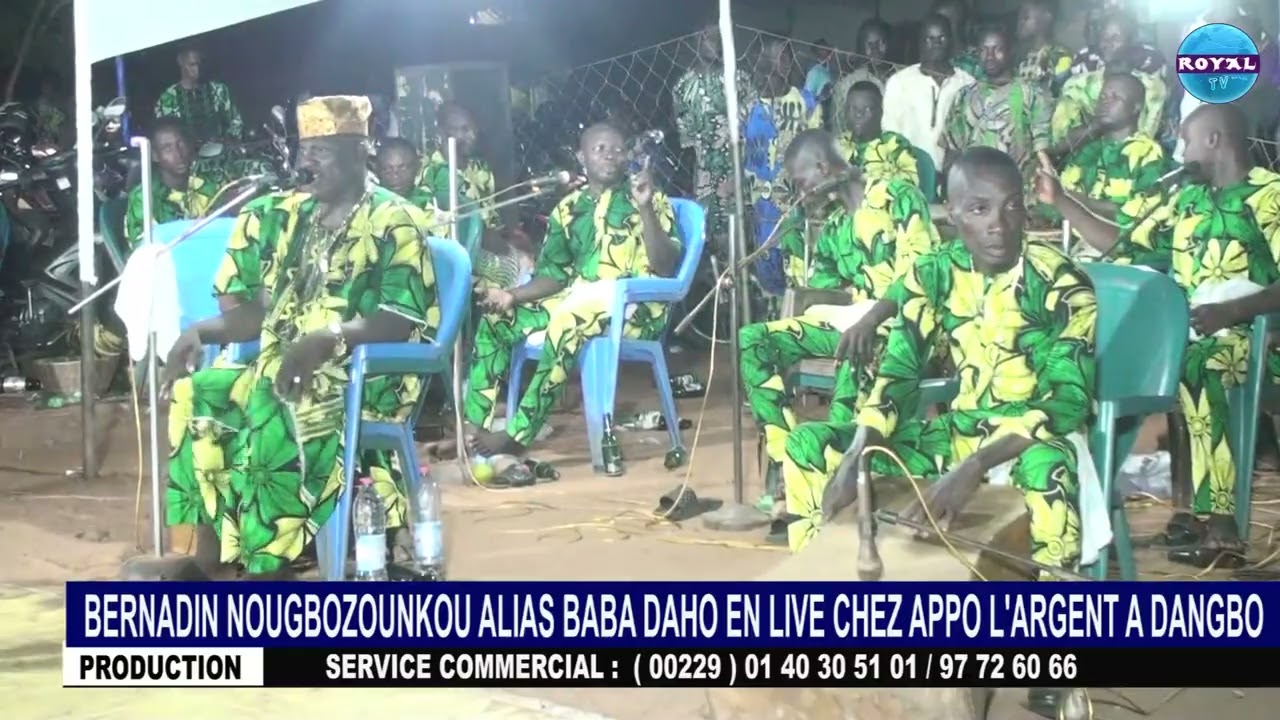 BERNADIN NOUGBOZOUNKOU ALIAS BABA DAHO EN LIVE CHEZ APPO L'ARGENT A DANGBO PARTIE 3
