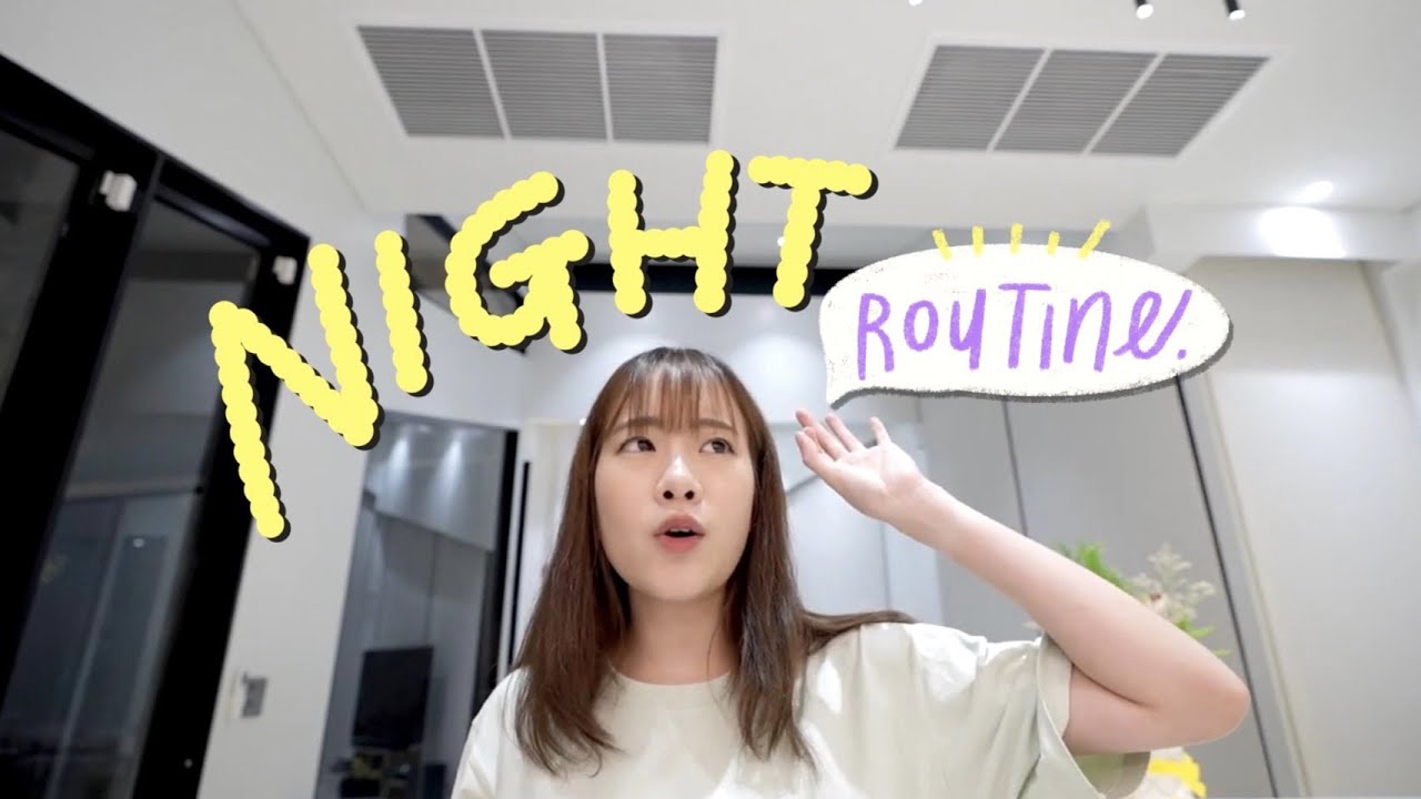 my night routine🌙✨ ก่อนนอนทำอะไรบ้าง? ver. ง่วง | mintchyy