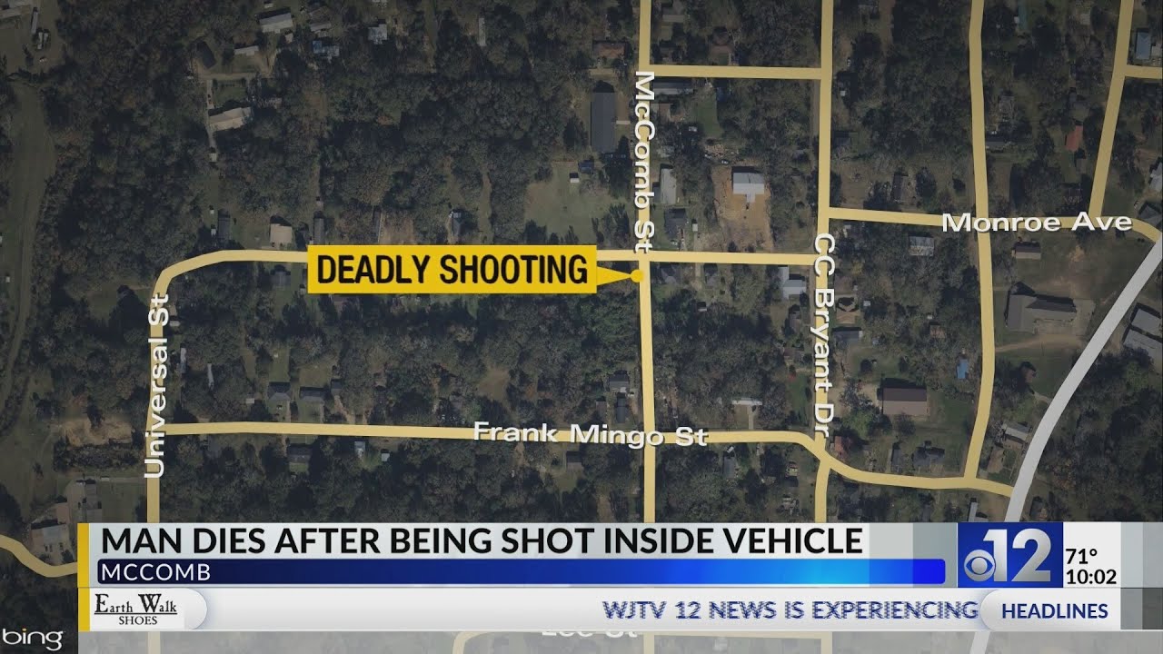 Man dies after being shot inside vehicle in McComb - YouTube