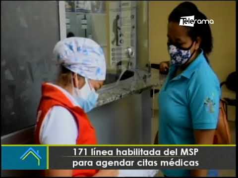 171 línea habilitada del MSP para agendar citas médicas