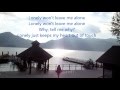LONELY WON'T LEAVE ME ALONE . . . with Lyrics  - Glenn Medeiros