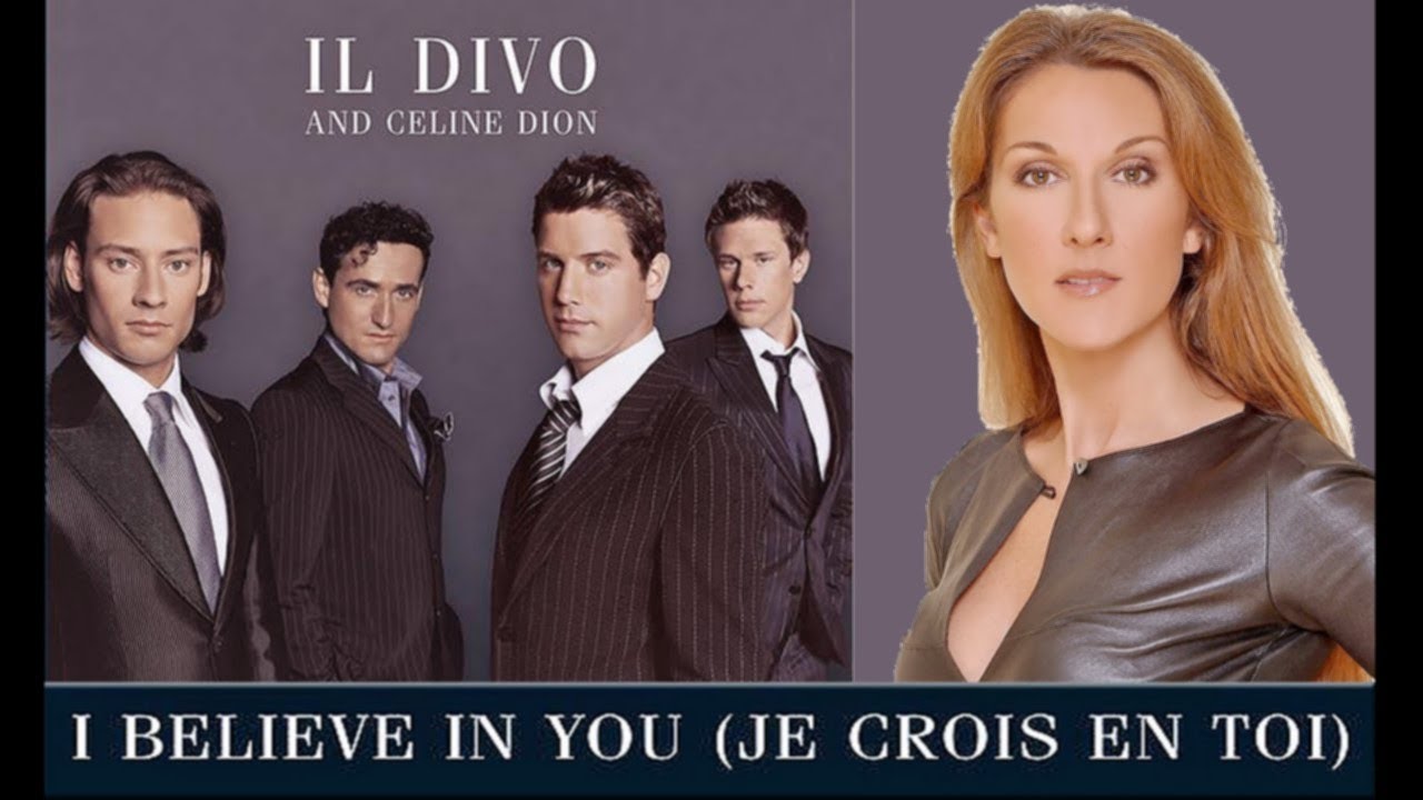 IL Divo & Céline Dion - I Believe in You #conceptkaraoke - YouTube
