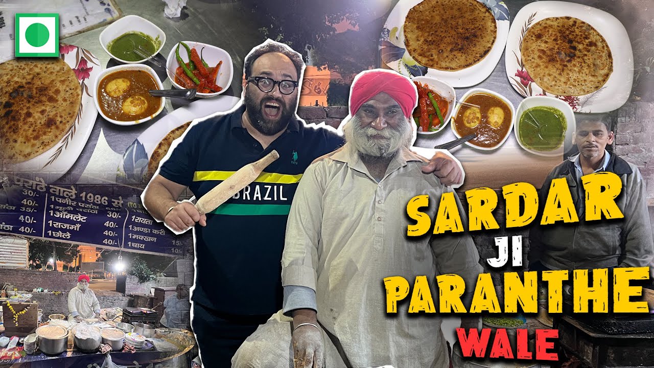 ITO Wale Sardar Ji Ke Paranthe   Late Night Food In Delhi
