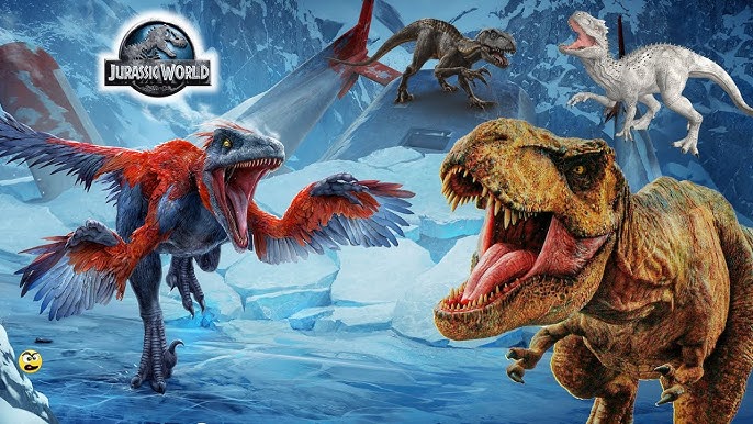 T-Rex VS Indominus Rex em LEGO Jurassic World : O Mundo dos Dinossauros #20  