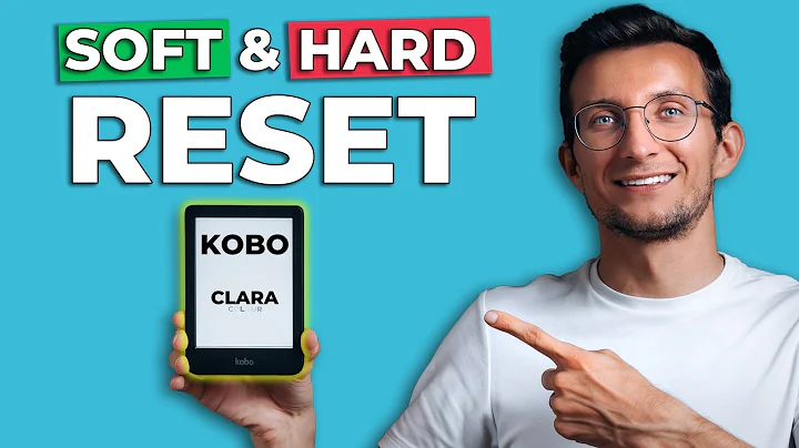 Resetting Kobo Clara Colour