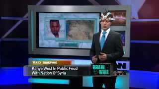 Kanye West In Feud With Nation Of Syria