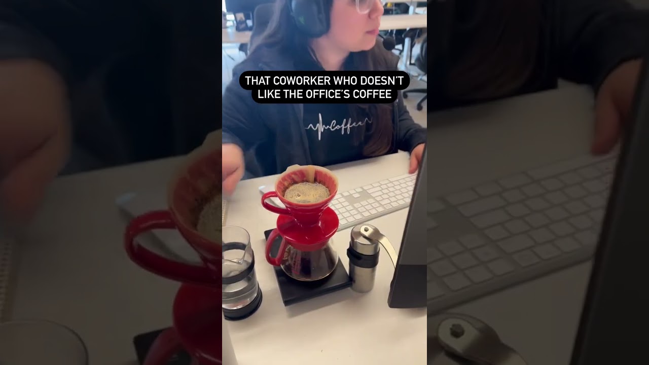 That Coffee Snob At The Office ☕️🤓