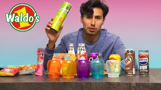 Probando Snacks Y Bebidas Raras Del Waldos Con La Banda