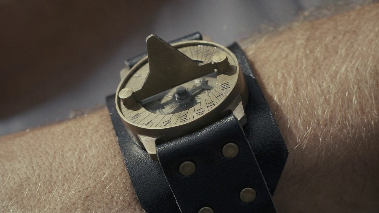 Pandeia Obsidian Sundial Wrist Watch // PTM-O video thumbnail