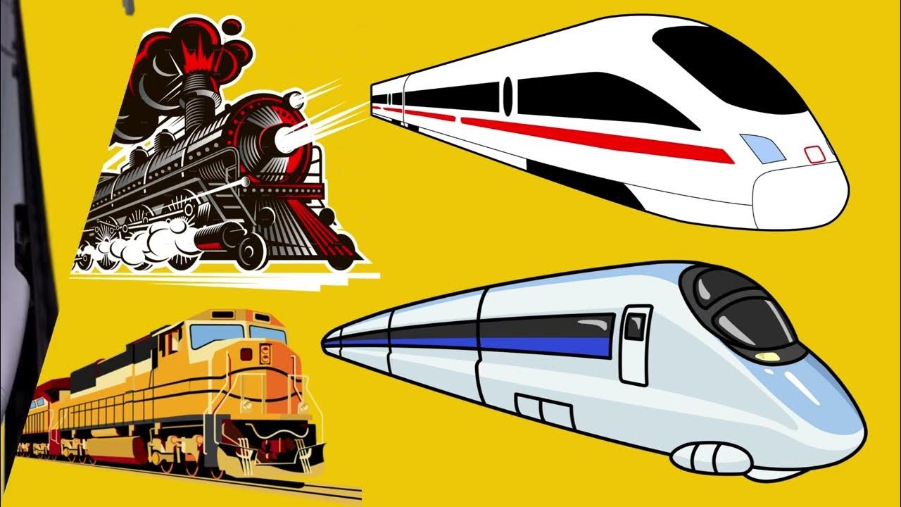 Railway Vehicles Full Name Collection Trains and Subways YouTube