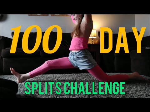 100 day SPLITS CHALLENGE - YouTube