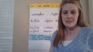 2nd Grade Intervention: open and closed syllables
