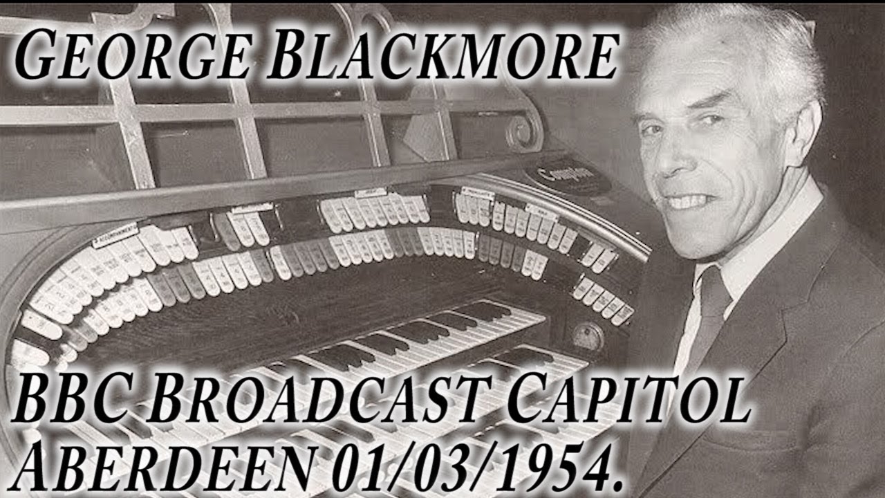 G Blackmore BBC Broadcast Capitol Cinema Aberdeen 1954