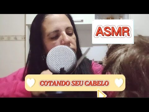 ASMR- Cortando seu cabelo e vários sons pra dar soninho em Você 🥱😴