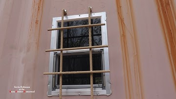 installing windows in a shipping container