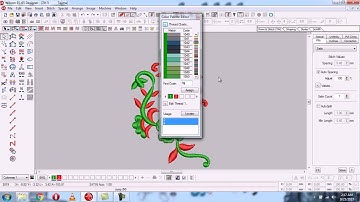 Wilcom-Color Palette Editor in Wilcom Software English #wilcom #tutorial #embroidery #english