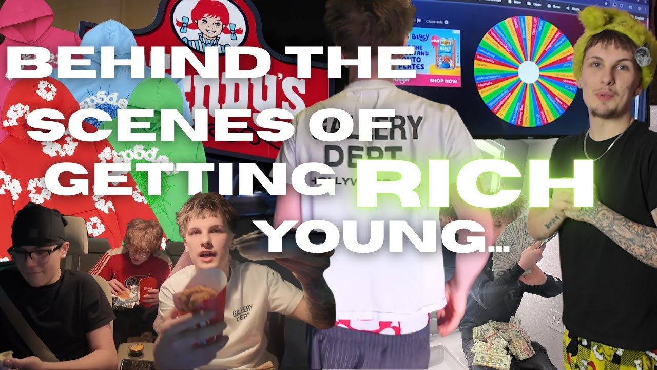 Behind the scenes of getting rich young...