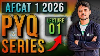 AFCAT 1 2026 Static GK . AFCAT GK PYQ Series Lecture 1.