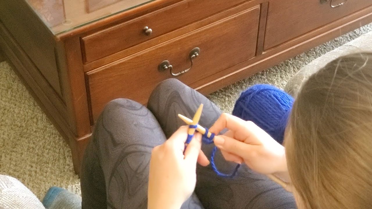 Knitting for Stress Relief