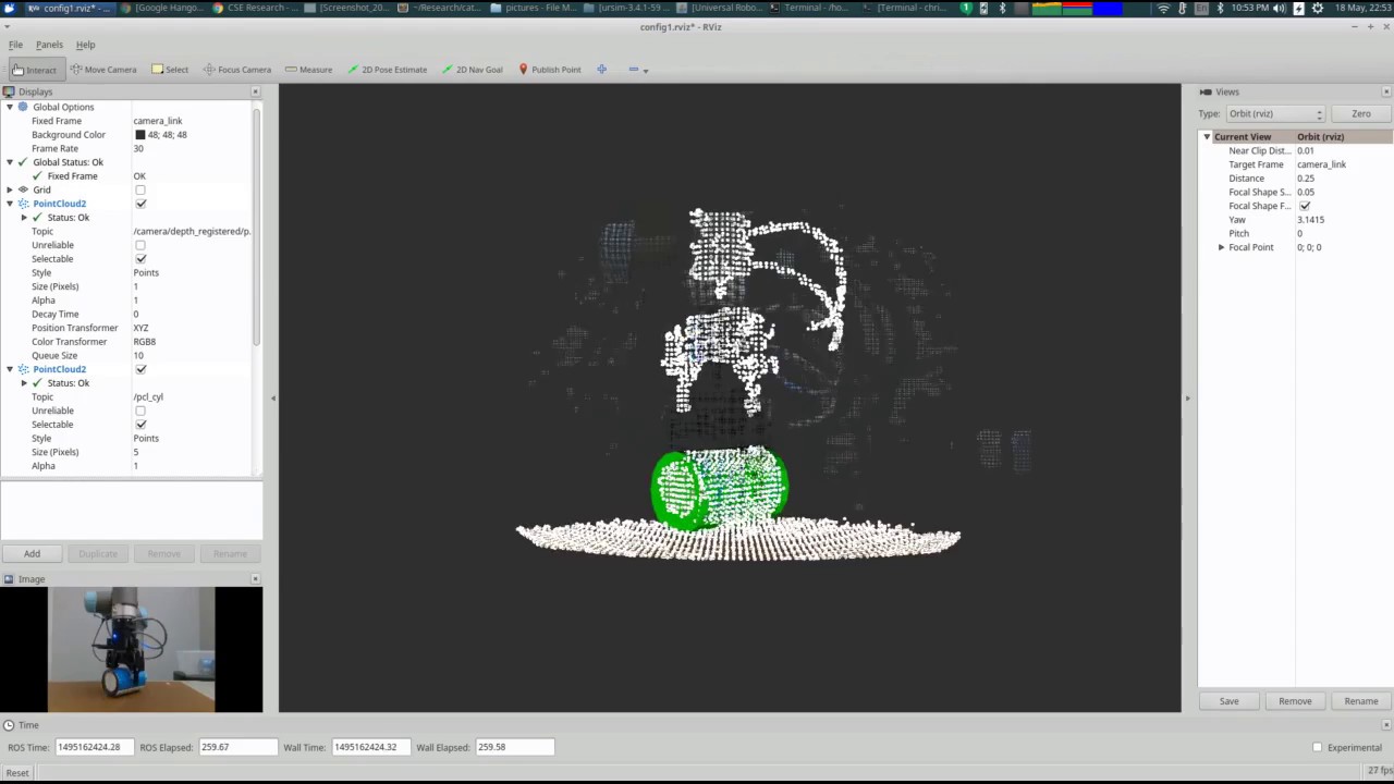 ur5 picking an object using python - youtube Images... UR5 Pick-and-Place Test ROS View - YouTube