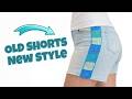 Upcycle Old Shorts with Crochet | Easy DIY Makeover