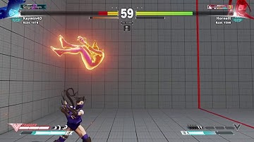 SFV Ibuki Bomb Set Up