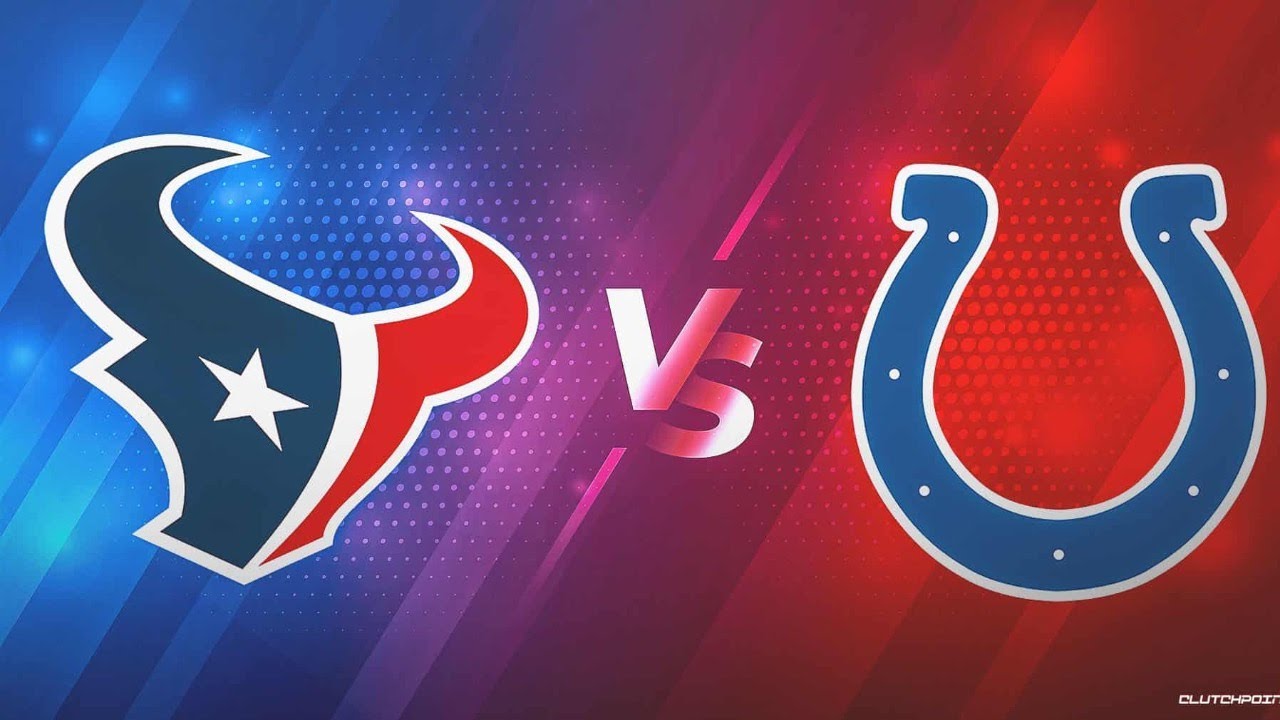 INDIANAPOLIS COLTS VS HOUSTON TEXANS AFC SOUTH SHOWDOWN PLAY BY PLAY