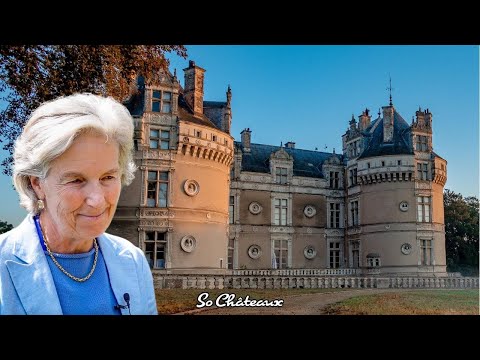 The magnificient FRENCH CHATEAU of the COUNTESS Barbara de Nicolaÿ. Exclusive TOUR.