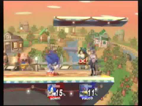 pikachu pokemon SSBB: Tanman (Sonic) Vs DrixonSypher (Falco)