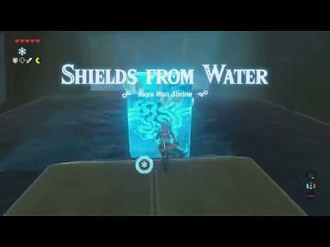 Video: Zelda - Kaya Wan Og Shields From Water-prøveopløsning I Breath Of The Wild