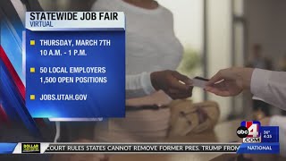 Nearly 1,500 positions available in statewide virtual job fair