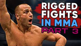 EVEN MORE Dives, Works and Fixed Fights in MMA [Part 3]