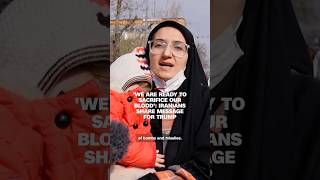 'We are ready to sacrifice our blood': Iranians share message for Trump