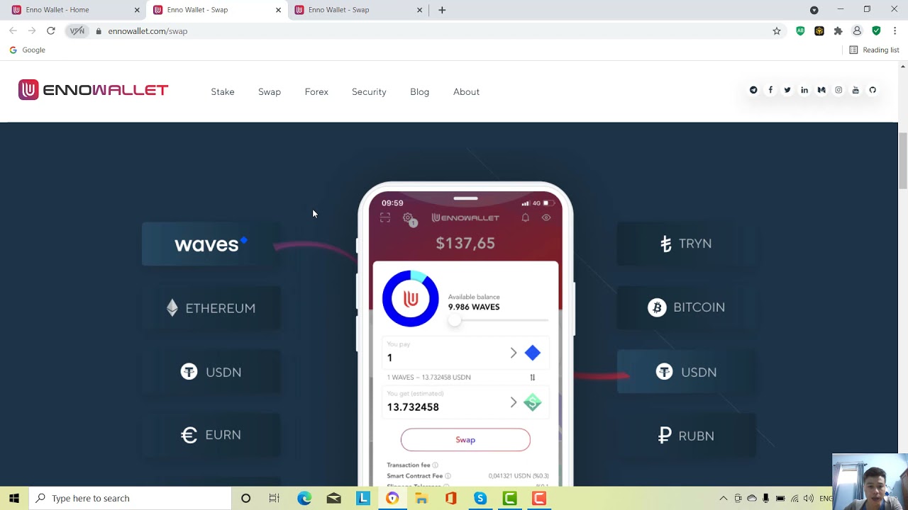 Enno Wallet - Swap with Enno Wallet anytime, anywhere