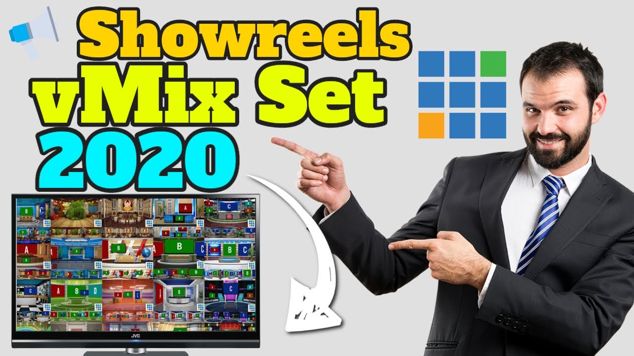 SHOWREELS - VMIX VIRTUAL SET PRO 2020