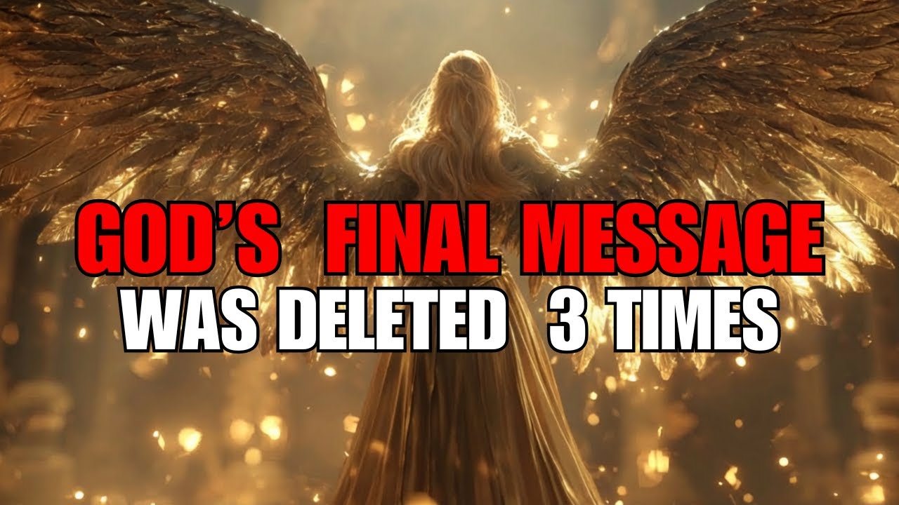 Chosen One: God Left This Final Note For You Now — Listen Closely! 🫵🏻