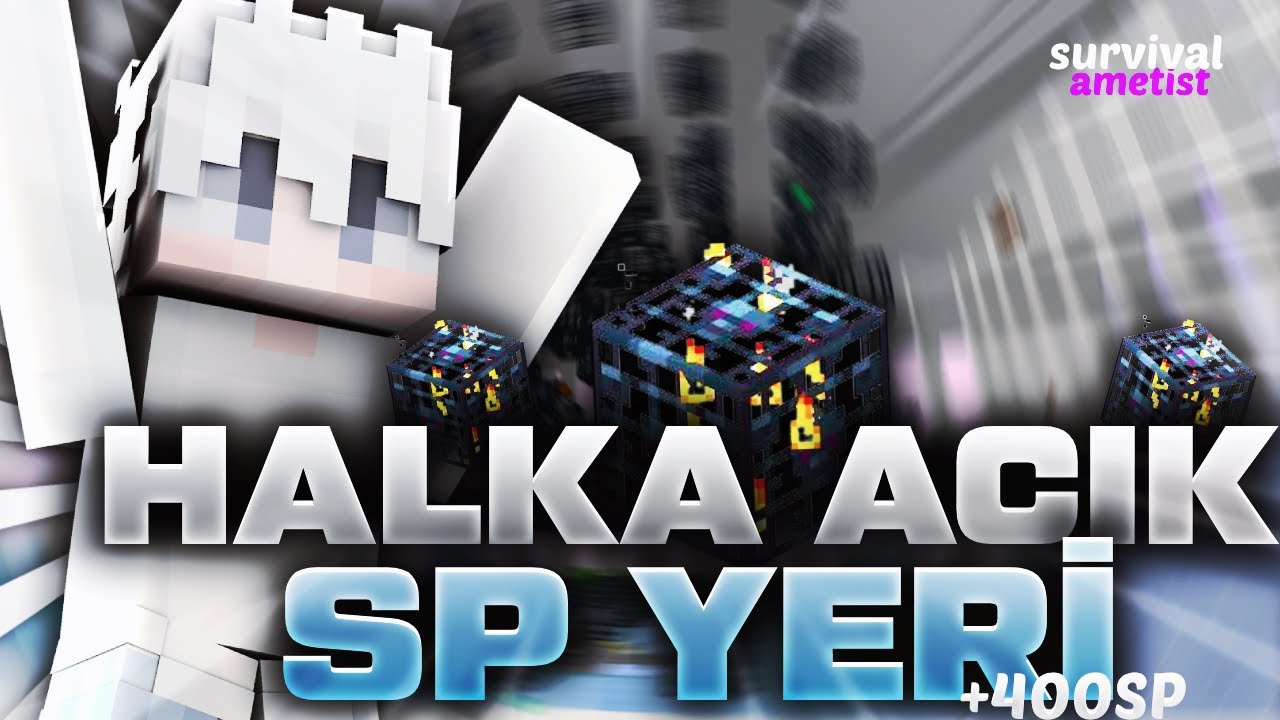 5 DAKİKADA ZENGİN EDEN HALKA AÇIK +400 SPAWNERLİ  ÇİFTÇİSİZ BASE  / Craftrise SurvivalAmetist