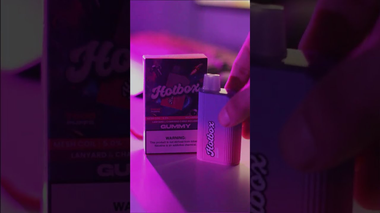 Hotbox Disposable Vape - Gummy -  7500 Puffs